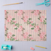 Papier Mousseline Shabby Floral Rose Series Design 6 (Artisanat)