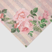 Papier Mousseline Shabby Floral Rose Series Design 6 (Détail)