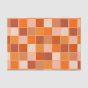 Papier Mousseline Shades of Orange