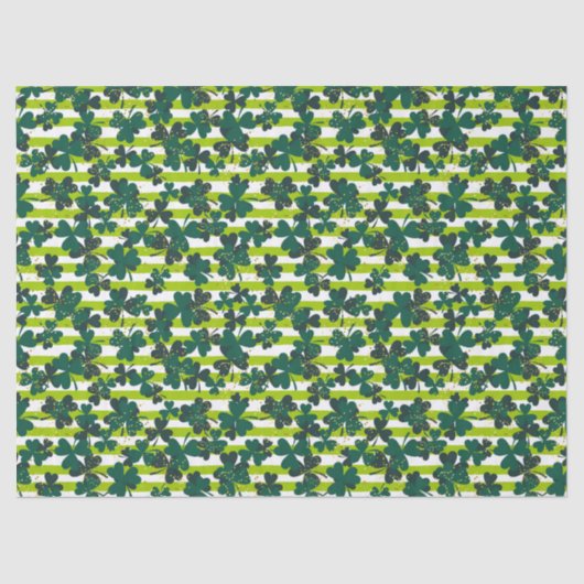 Papier Mousseline Shamrock (Recto)