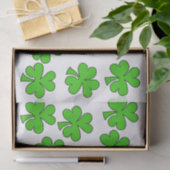 Papier Mousseline Shamrock (Cadeau)