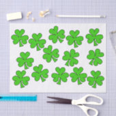 Papier Mousseline Shamrock (Artisanat)