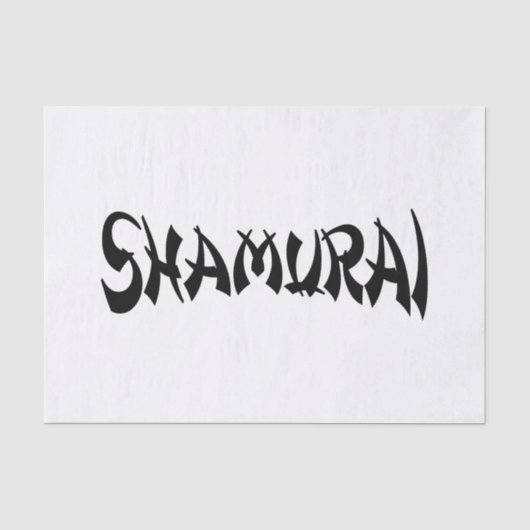 PAPIER MOUSSELINE SHAMURAI (Recto)