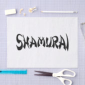 PAPIER MOUSSELINE SHAMURAI (Artisanat)