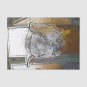 PAPIER MOUSSELINE SHEEP (Recto)