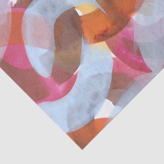 Papier Mousseline Sherbert I (Détail)