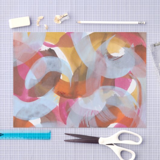 Papier Mousseline Sherbert I (Artisanat)