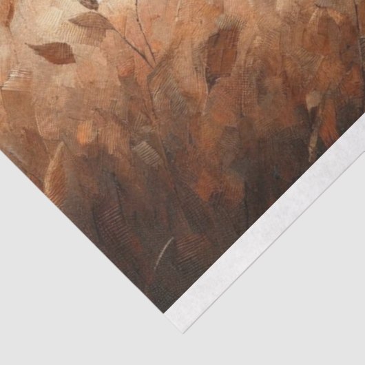 Papier Mousseline Shetland Pony Découpage d'automne (Détail)