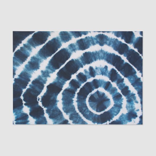 Papier Mousseline Shibori Tie Dye (Recto)