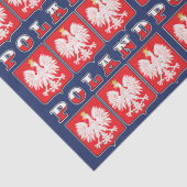 Papier Mousseline Shields de Poland Eagle (Détail)
