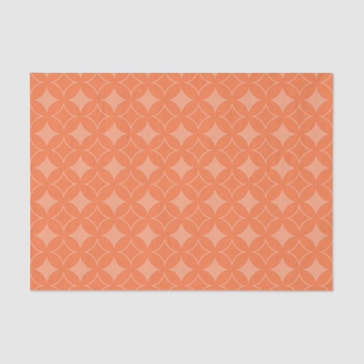 Papier Mousseline Shippo orange (Recto)