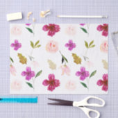 Papier Mousseline Si Belle Aquarelle Florale (Artisanat)