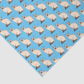 Papier Mousseline Siamese cat cartoon (Détail)