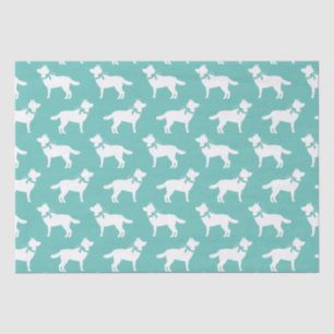 Papier Mousseline Sibérie Husky Chien Chien Chien Chiot Malamut