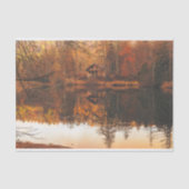 Papier Mousseline Sienna forêt saturée (Recto)