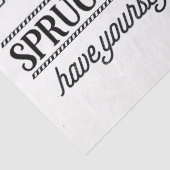 Papier Mousseline Signal de Noël Vintage Découpage (Détail)