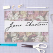 Papier Mousseline Signature Jane Austen (Artisanat)