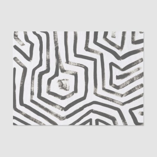 Papier Mousseline Signaux mixtes V (Recto)