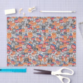 Papier Mousseline Signaux routiers de la route 66 (Artisanat)