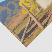 Papier Mousseline Signes d'automne 1931 par Maynard Dixon (Détail)