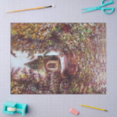 Papier Mousseline SILENCE AUTOMNE À FLORENCE Toscane Paysage (Artisanat)