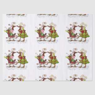 Papier Mousseline Silencieux Whimsey Christmas Mooks
