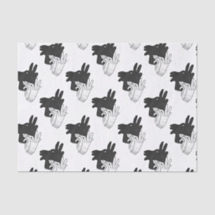 Papier Mousseline Silhouette à la main Billy Goat Grey