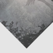 Papier Mousseline Silhouette Cheval Cowboy (Détail)