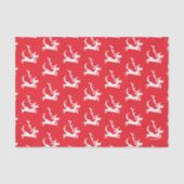 Papier Mousseline Silhouette de Max le renne (Recto)