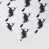 Papier Mousseline Silhouette mauvaise de sorcière (Détail)