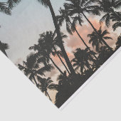 Papier Mousseline Silhouettes de palmier (Détail)