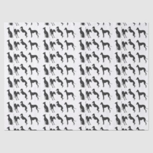Papier Mousseline Silhouettes italiennes Greyhound