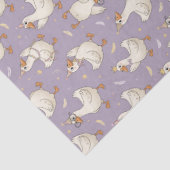 Papier Mousseline Silly Goose Party Cartoon Geese with Confetti (Détail)