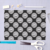 Papier Mousseline Silver (Artisanat)
