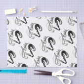 Papier Mousseline Silver Aries le bélier Zodiac (Artisanat)