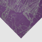 Papier Mousseline Silver Galaxy Star Map Series Design 11 (Détail)