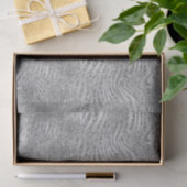 Papier Mousseline Silver Glitz Zebra Print (Cadeau)