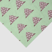 Papier Mousseline Simple arbre de Noël vert Patten Holiday (Détail)