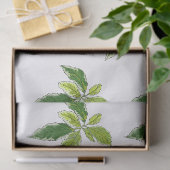 Papier Mousseline Simple Botanique (Cadeau)