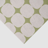 Papier Mousseline Simple Mid-Century Moderne Sage Motif vert (Détail)