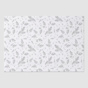 Papier Mousseline Simple Motif Botanique Élégant Boho Grass