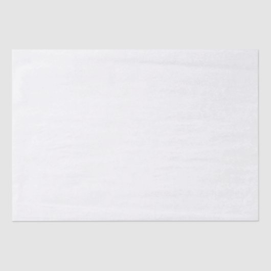 Papier Mousseline Simple Pure Blanc Solide Couleur Toutes les Occasi (Recto)