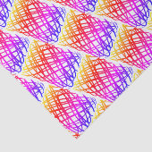 Papier Mousseline Simple Scribble | Filtre Ipanema | Half Drop | (Détail)