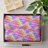 Papier Mousseline Simple Scribble | Filtre Ipanema | Half Drop | (Cadeau)