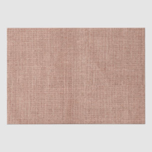 Papier Mousseline Simple Toile de Jute Réaliste Rustique Féminin Ros
