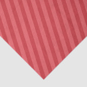 Papier Mousseline Simple Whimsical mignon Festif Rouge rayé Amusant (Détail)