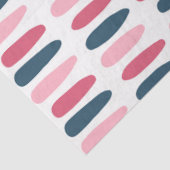 Papier Mousseline Simples marques viva magenta motif (Détail)