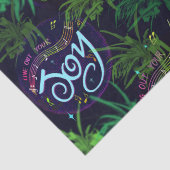 Papier Mousseline Sing Out Your Joy! (Détail)