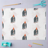 Papier Mousseline Singe Chimpanzé Fête Animaux Fête Fête (Artisanat)