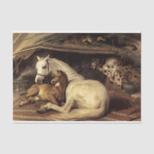Papier Mousseline Sir Edwin Henry Landseer La tente arabe